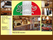 Tablet Screenshot of pizzeria-grottino.ch